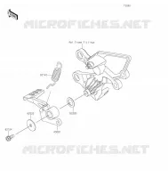 BRAKE PEDAL voor Kawasaki NINJA 125 2022