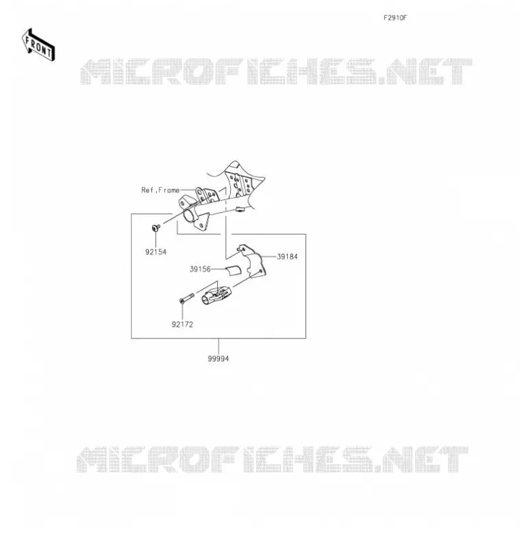 ACCESSORY(Helmet Lock) Kawasaki MOTOS 400 2021 NINJA 400  EX400GMFAL