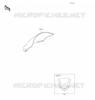 ACCESSORY(PARE BRISE) voor Kawasaki NINJA 400 2021
