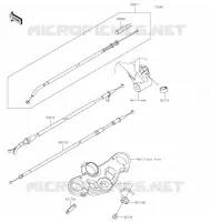 CABLES voor Kawasaki NINJA 400 2021
