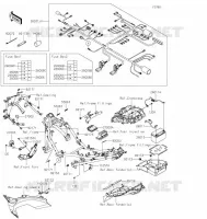 CHASSIS ELECTRICAL EQUIPMENT voor Kawasaki NINJA 400 2021