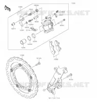 FRONT BRAKE voor Kawasaki NINJA 400 2021
