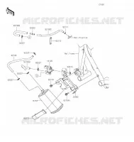 FUEL EVAPORATION SYSTEM(CA) voor Kawasaki NINJA 400 2021