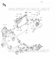 RADIATOR voor Kawasaki NINJA 400 2021