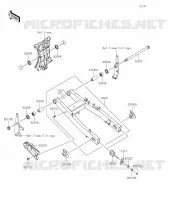 SWINGARM voor Kawasaki NINJA 400 2021