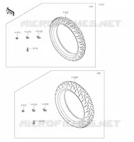 TIRES voor Kawasaki NINJA 400 2021