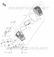 AIR FILTER voor Kawasaki NINJA 400 2022