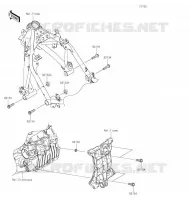 ENGINE MOUNT voor Kawasaki NINJA 400 2022