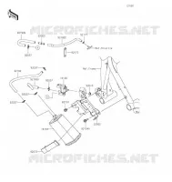 FUEL EVAPORATION SYSTEM(CA) voor Kawasaki NINJA 400 2022