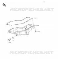 OIL PAN voor Kawasaki NINJA 400 2022