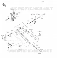 SWINGARM voor Kawasaki NINJA 400 2022