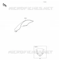 ACCESSORY(PARE BRISE) voor Kawasaki NINJA 400 2022
