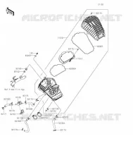 AIR FILTER voor Kawasaki NINJA 400 2022