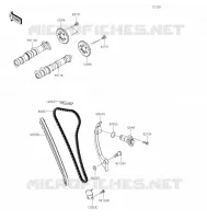 CAMSHAFT   TENSIONER voor Kawasaki NINJA 400 2022
