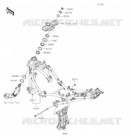 CHASSIS(CA) voor Kawasaki NINJA 400 2022