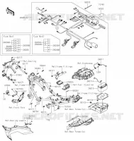 CHASSIS ELECTRICAL EQUIPMENT voor Kawasaki NINJA 400 2022