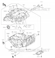 CRANKCASE(S) voor Kawasaki NINJA 400 2022