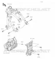 ENGINE MOUNT voor Kawasaki NINJA 400 2022
