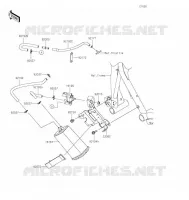 FUEL EVAPORATION SYSTEM(CA) voor Kawasaki NINJA 400 2022