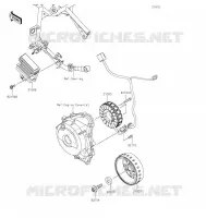 GENERATOR voor Kawasaki NINJA 400 2022