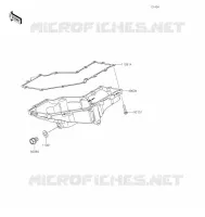 OIL PAN voor Kawasaki NINJA 400 2022