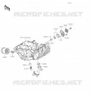 OIL PUMP   OIL FILTER voor Kawasaki NINJA 400 2022