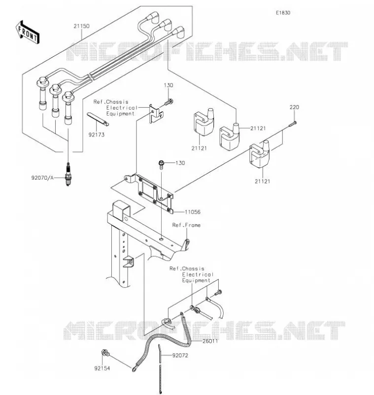 IGNITION SYSTEM Kawasaki SSV 820 2022 MULE PRO-FXT  KAT820CNFNN