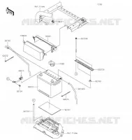 BATTERY voor Kawasaki TERYX KRX 1000 2021