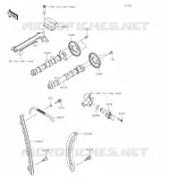 CAMSHAFT   TENSIONER voor Kawasaki TERYX KRX 1000 2021