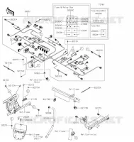 CHASSIS ELECTRICAL EQUIPMENT voor Kawasaki TERYX KRX 1000 2021