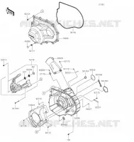 CONVERTER COVER voor Kawasaki TERYX KRX 1000 2021
