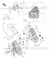 DRIVE SHAFT   FINAL GEAR voor Kawasaki TERYX KRX 1000 2021
