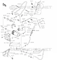 FUEL EVAPORATION SYSTEM(CA) voor Kawasaki TERYX KRX 1000 2021