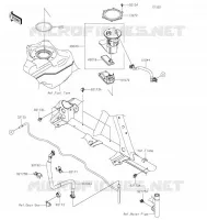 FUEL PUMP voor Kawasaki TERYX KRX 1000 2021