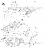 FUEL TANK(CA) voor Kawasaki TERYX KRX 1000 2021