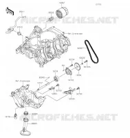 OIL PUMP   OIL FILTER voor Kawasaki TERYX KRX 1000 2021