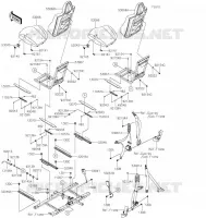 SEAT voor Kawasaki TERYX KRX 1000 2021