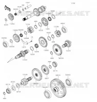 TRANSMISSION voor Kawasaki TERYX KRX 1000 2021