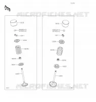 VALVE voor Kawasaki TERYX KRX 1000 2021