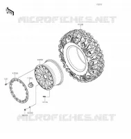 WHEELS   TIRES voor Kawasaki TERYX KRX 1000 2021