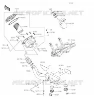 AIR FILTER voor Kawasaki TERYX4 2021