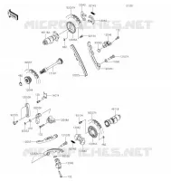 CAMSHAFT   TENSIONER voor Kawasaki TERYX4 2021