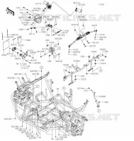CHASSIS voor Kawasaki TERYX4 2021