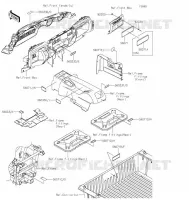LABELS voor Kawasaki TERYX4 2021