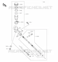 MASTER CYLINDER voor Kawasaki TERYX4 2021