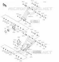 REAR SUSPENSION voor Kawasaki TERYX4 2021