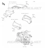REFLECTOR(CN) voor Kawasaki TERYX4 2021