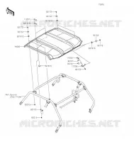 ROOF voor Kawasaki TERYX4 2021
