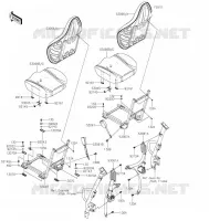 SEAT voor Kawasaki TERYX4 2021
