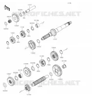 TRANSMISSION voor Kawasaki TERYX4 2021
